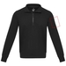 Tin sweter unisex Aware™ z materiałów z recyklingu z zamkiem błyskawicznym na 1/4 długości-Szkic opisu12