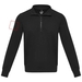 Tin sweter unisex Aware™ z materiałów z recyklingu z zamkiem błyskawicznym na 1/4 długości-Szkic opisu9