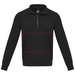 Tin sweter unisex Aware™ z materiałów z recyklingu z zamkiem błyskawicznym na 1/4 długości-Szkic opisu9