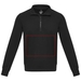 Tin sweter unisex Aware™ z materiałów z recyklingu z zamkiem błyskawicznym na 1/4 długości-Szkic opisu11