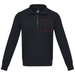 Tin sweter unisex Aware™ z materiałów z recyklingu z zamkiem błyskawicznym na 1/4 długości-Szkic opisu3