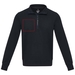 Tin sweter unisex Aware™ z materiałów z recyklingu z zamkiem błyskawicznym na 1/4 długości-Szkic opisu7