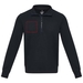 Tin sweter unisex Aware™ z materiałów z recyklingu z zamkiem błyskawicznym na 1/4 długości-Szkic opisu8