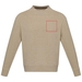 Sweater recyclé Jet unisexe Aware™-Croquis verticaux4