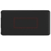 SCX.design P30 8000 mAh Solar Powerbank avec logo lumineux-Croquis verticaux1