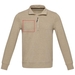 Tin sweter unisex Aware™ z materiałów z recyklingu z zamkiem błyskawicznym na 1/4 długości-Szkic opisu7