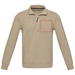 Sweater unisexe Aware™ recyclé à fermeture quart de zip-Croquis verticaux1