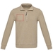 Sweater unisexe Aware™ recyclé à fermeture quart de zip-Croquis verticaux8