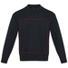 Jet sweter unisex Aware™ z okrągłym dekoltem z materiałów z recyklingu-Szkic opisu9