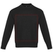 Jet sweter unisex Aware™ z okrągłym dekoltem z materiałów z recyklingu-Szkic opisu9