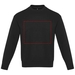 Jet sweter unisex Aware™ z okrągłym dekoltem z materiałów z recyklingu-Szkic opisu11