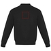 Jet sweter unisex Aware™ z okrągłym dekoltem z materiałów z recyklingu-Szkic opisu18