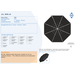 Parapluie de poche oversize AOC Magic Windfighter® Carbon 2.0-Croquis verticaux1
