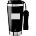 Mug isotherme en acier inoxydable recyclé Kayla-Croquis verticaux1