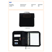 Porte-documents en polyester Coco-Croquis verticaux2