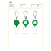 Porte-badge en plastique Bruno-Croquis verticaux1