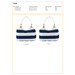 Sac de plage en polyester Christopher-Croquis verticaux2