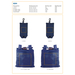 Sac shopping pliable Vera-Croquis verticaux2