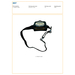 Lampe frontale en plastique Kylie-Croquis verticaux2